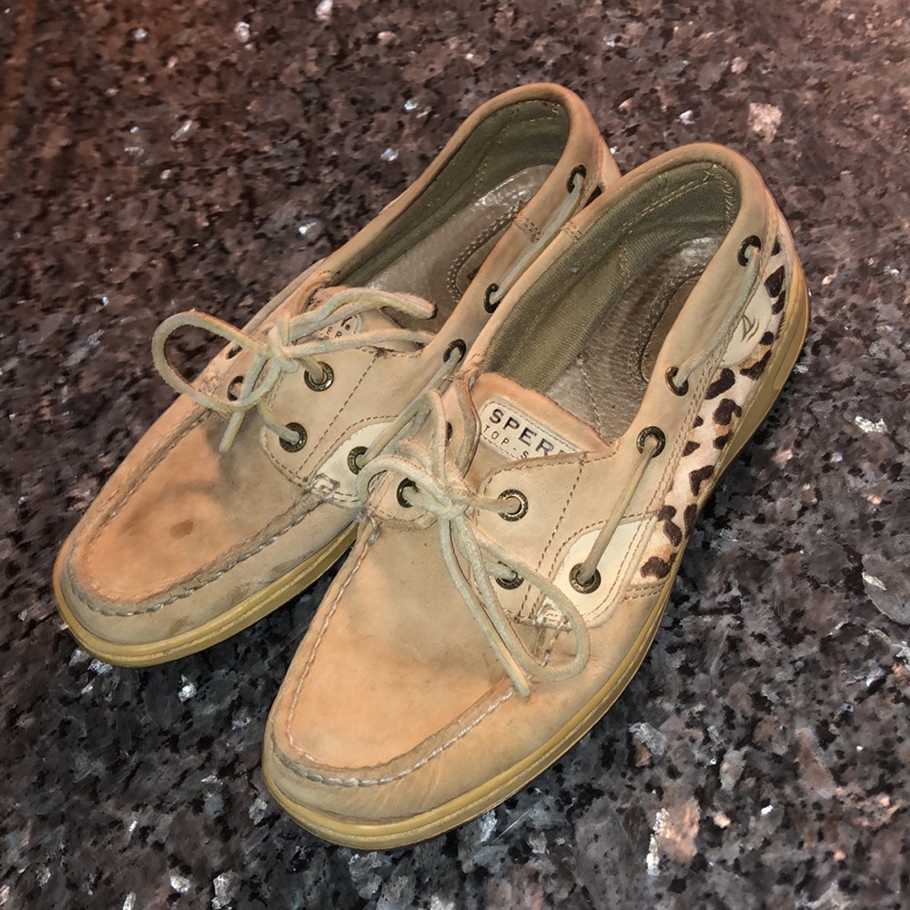 Sperry Top-Sider Cheetah Print shoes